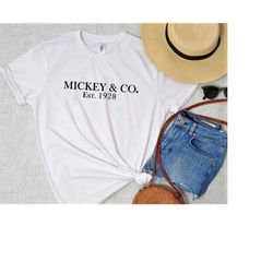 mickey and co. est.1928 | disney vacation tee-shirt