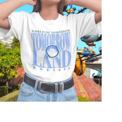 tomorrowland university style t-shirt