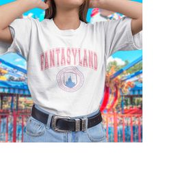fantasyland college style t-shirt