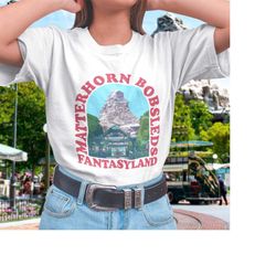 matterhorn bobsleds fantasyland t-shirt