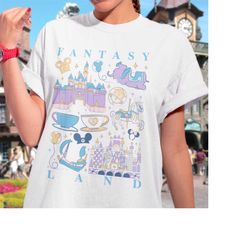 fantasyland icons t-shirt