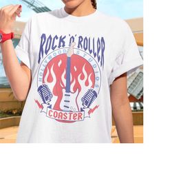 rock n roller coaster t-shirt