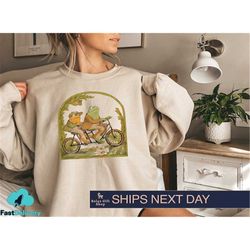 frog and toad sweatshirt, frog and toad hoodie,