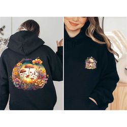 mushroom hoodie cottage core clothing cottagecore alt hoodie