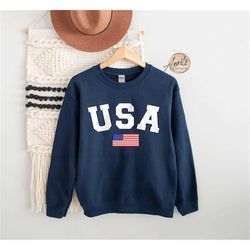 usa flag sweatshirt, usa sweatshirt, patriotic sweatshirt, american