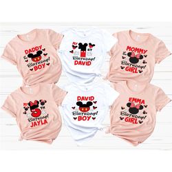 disney family birthday shirts, disney birthday boy shirt,
