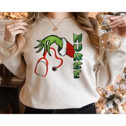 nurse stethoscope christmas shirt, nursing school holiday sweatshirt,