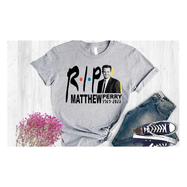 RIP Matthew Perry Shirt, Rest in Peace Matthew | Inspire Uplift