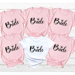 bride shirt, bridal shirt, i said yes shirt,