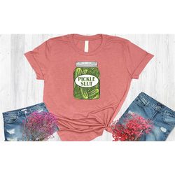 pickle slut shirt, retro women slut lover shirt,