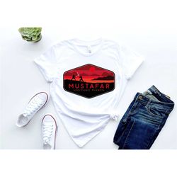 mustafar galaxy's edge tee, star wars planets shirt,