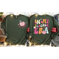 custom in my teacher era last name shirt,