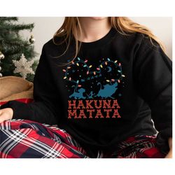 lion king simba pumbaa timon christmas shirt, disney