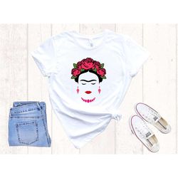 frida kahlo shirt, frida kahlo, feminist shirt, viva