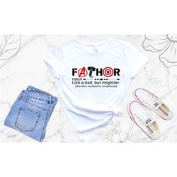 superhero dad shirt, avengers fathor shirt, father's day