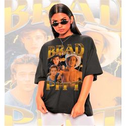 retro brad pitt shirt-brad pitt sweatshirt,brad pitt hoodie,brad