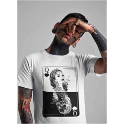 skeleton queen shirt -aesthetic shirt,goth shirt,goth clothing,gothic shirt,goth