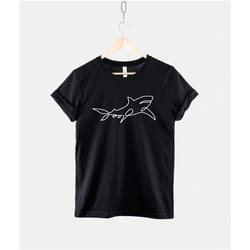 scuba diving t-shirt - shark shirt - scuba