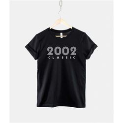 2002 classic retro 21st birthday shirt - mens