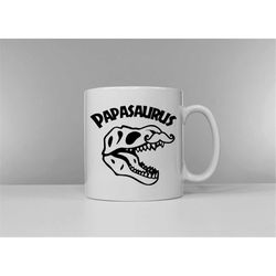 papasaurus dad mug - coffee mug - gift