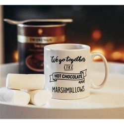 couples mugs - boyfriend gift - girlfriend coffee