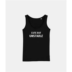 cute but unstable vest - crazy psycho girl