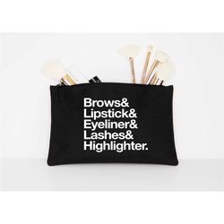 brows lipstick eyeliner lashes highlighter makeup cosmetic accessory