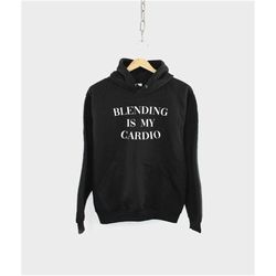 makeup hoodie - blending is my cardio hooded