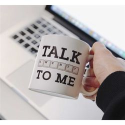 talk qwerty to me - nerdy computer keyboard