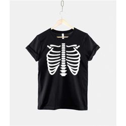 kids halloween skeleton shirt - childrens halloween costume