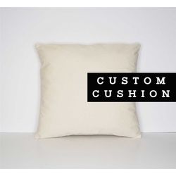 personalized pillow case - custom cushion cover with