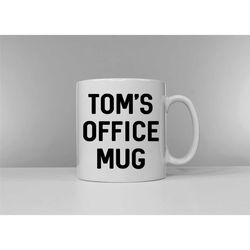 personalized office mug - personalised work gift coffee