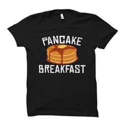 pancake shirt. breakfast t-shirt. brunch shirt. pancake t-shirt.