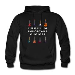 guitarist hoodie. guitarist gift. guitar hoodie. musician hoodie.