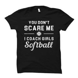 girls softball coach shirt girls softball coach gift
