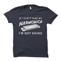 harmonica shirt. harmonica t-shirt. harmonica gift. french harp