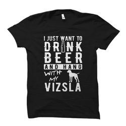 vizsla shirt. vizsla gift. vizsla beer shirt. dog