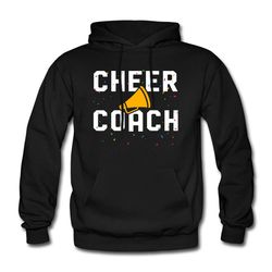 cheerleading hoodie. cheer coach gift. cheer coach hoodie.