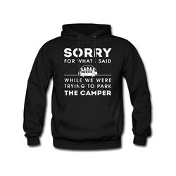 funny camper hoodie. camping sweater. camper sweatshirt. rv