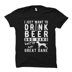 great dane gift. great dane shirt. great dane