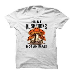 mushroom hunter shirt. mushroom hunter gift. mushroom shirt.