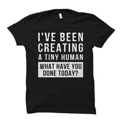 pregnancy announcement shirt. baby announcement shirt. new mom