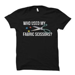 sewing shirt seamstress shirt sewing gift fabric lover