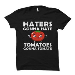 gardening shirt. tomato shirt. vegetable shirt. tomato gift.