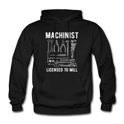 machinist hoodie. machinist sweater. machine operator hoodie. machine