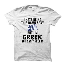 greek shirt. greek gift. greece shirt. greek flag