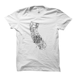california shirt. california gift. ca shirt. ca gift.