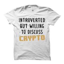 crypto shirt. crypto gift. crypto currency. crypto trader.