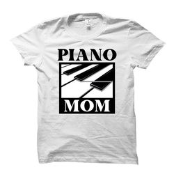 piano shirt. piano gift. piano mom shirt. piano