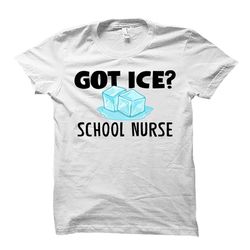 school nurse shirt. school nurse gift. nurse graduation.